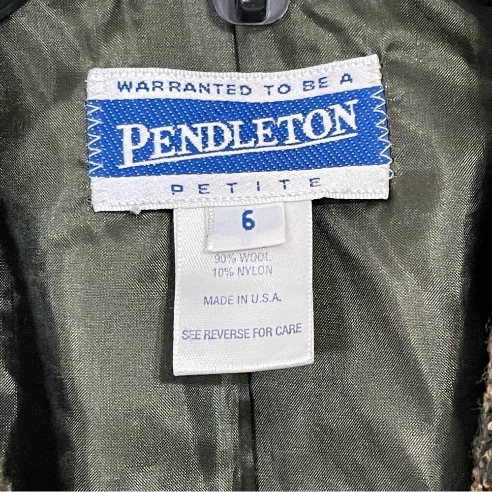 Pendleton petite Women's suit Blazer Size 6 / skirt size 10 with 90 percent wool - Picture 5 of 12